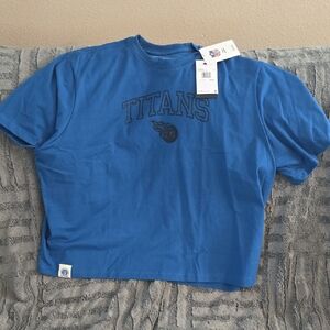 Nike Blue Titans Short Sleeve Tee